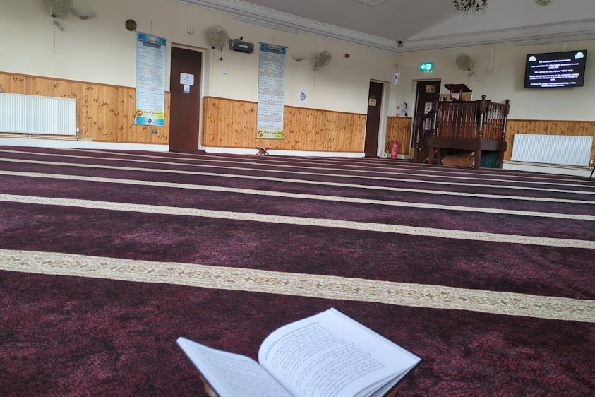 Interior of Salahadeen Al-Ayubi Mosque