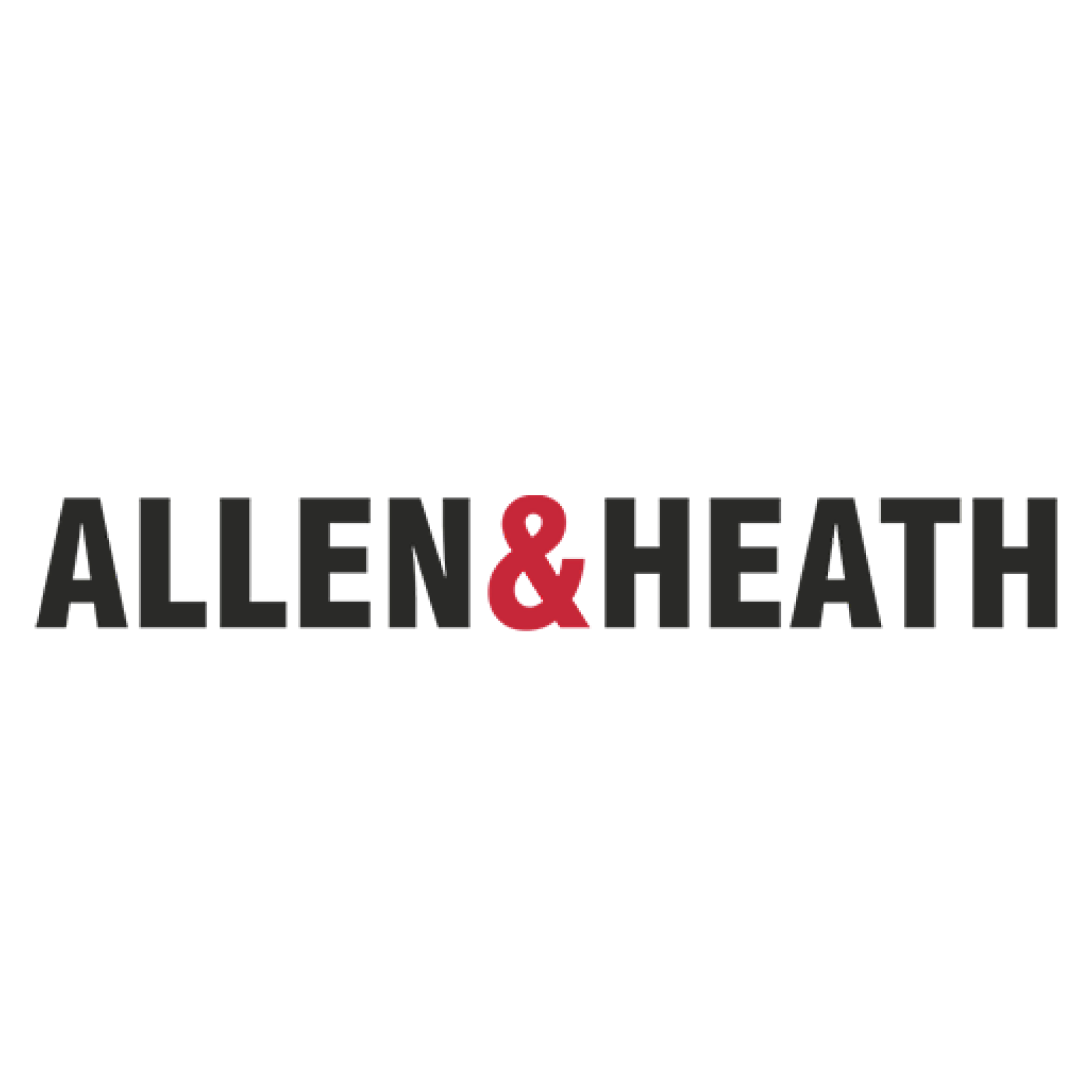 allen and heath white box logo