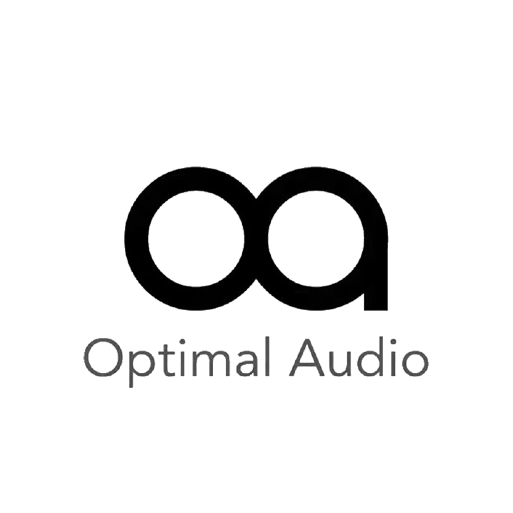 optimal audio white box logo